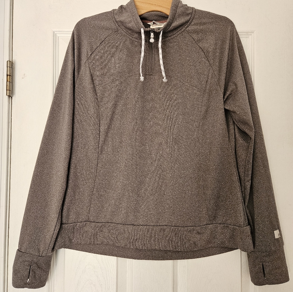 Avalanche Women's Grey Pull Over Long Sleeve Shirt Size XL